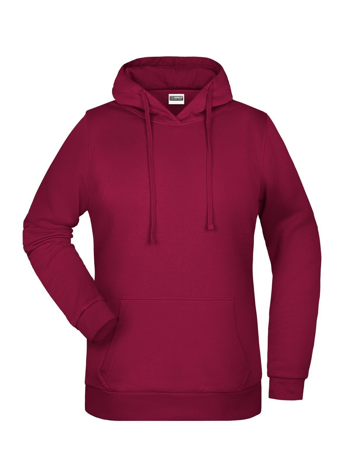 Basic Hoody Lady Damen Sweatshirt / Hoodie – Daiber – Farbe Bordeaux – individuell veredelbar