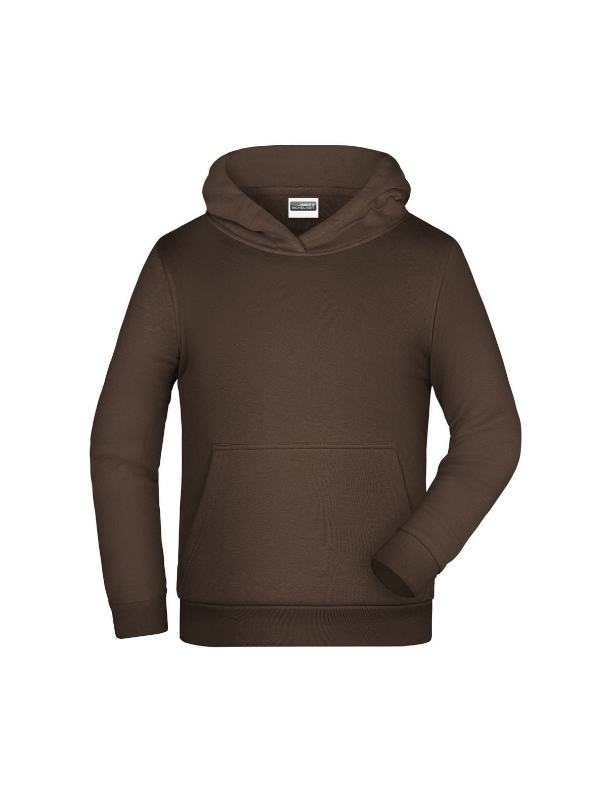 Basic-Hoody Children Kinder Sweatshirt / Hoodie – Daiber – Farbe Braun – individuell veredelbar
