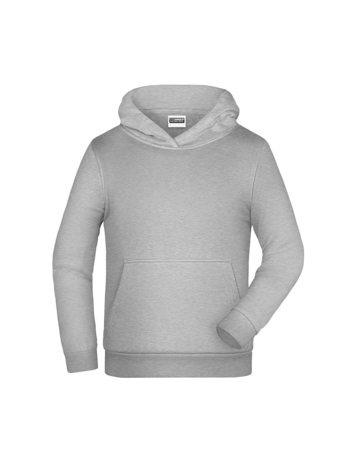 Basic-Hoody Children Kinder Sweatshirt / Hoodie – Daiber – Farbe grey-heather – individuell veredelbar