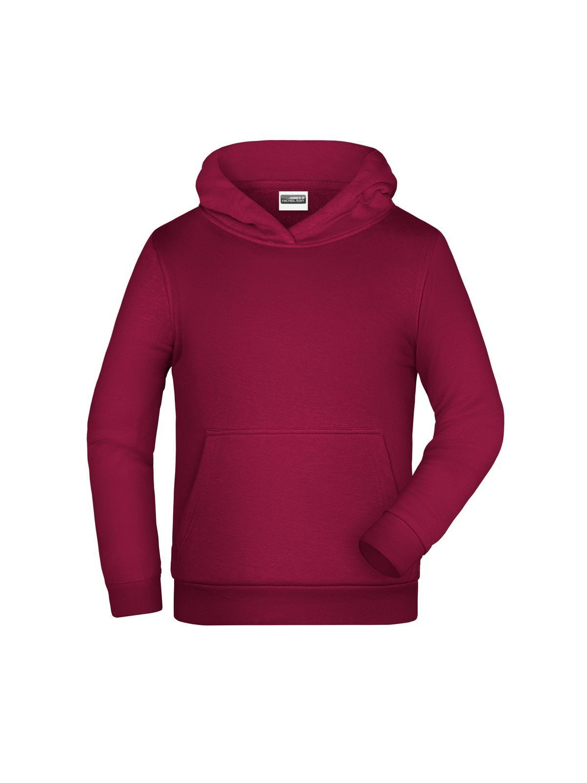 Basic-Hoody Children Kinder Sweatshirt / Hoodie – Daiber – Farbe Bordeaux – individuell veredelbar