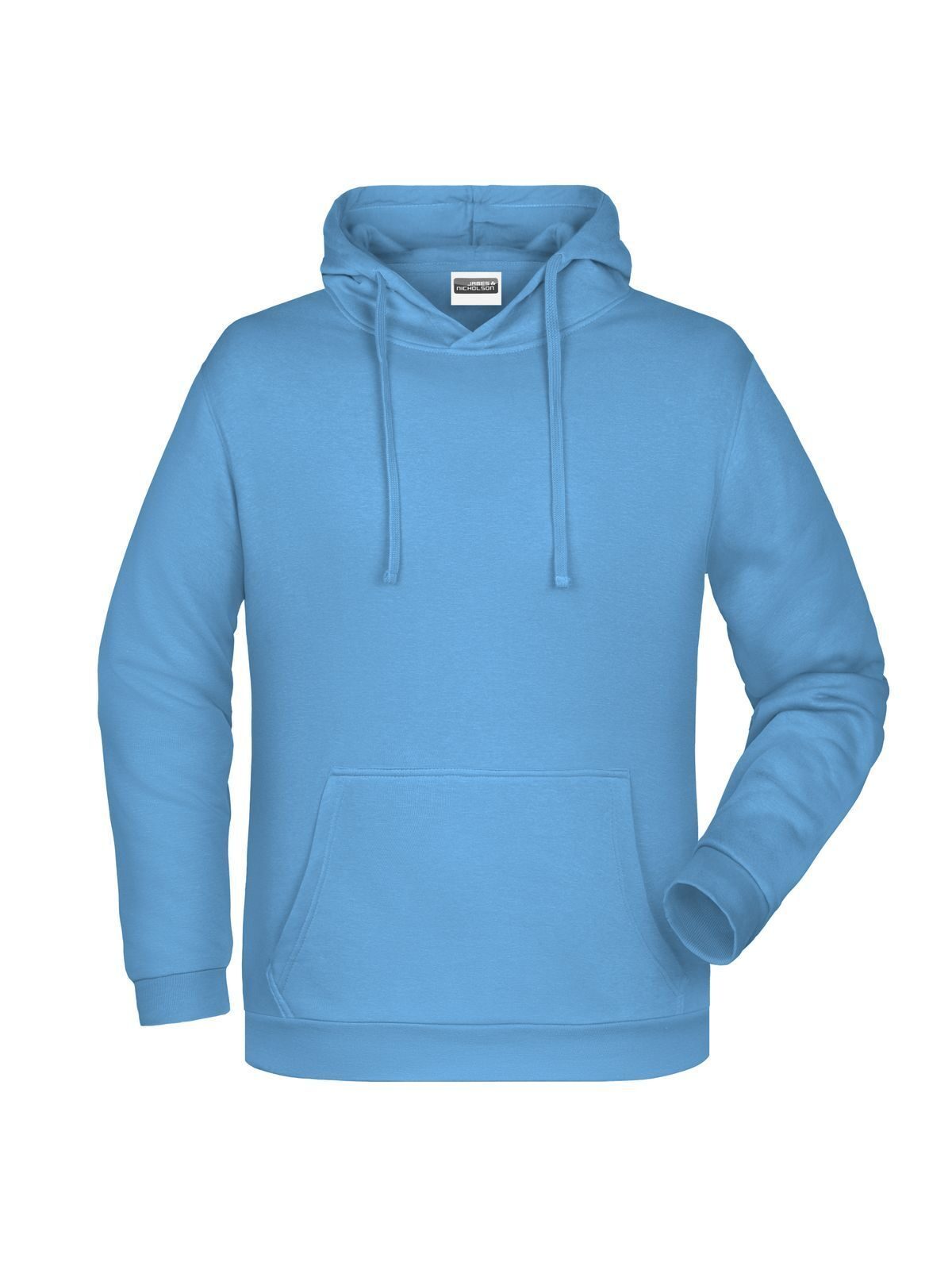 Basic Hoody Man Herren Sweatshirt / Hoodie – Daiber – Farbe sky-blue – individuell veredelbar