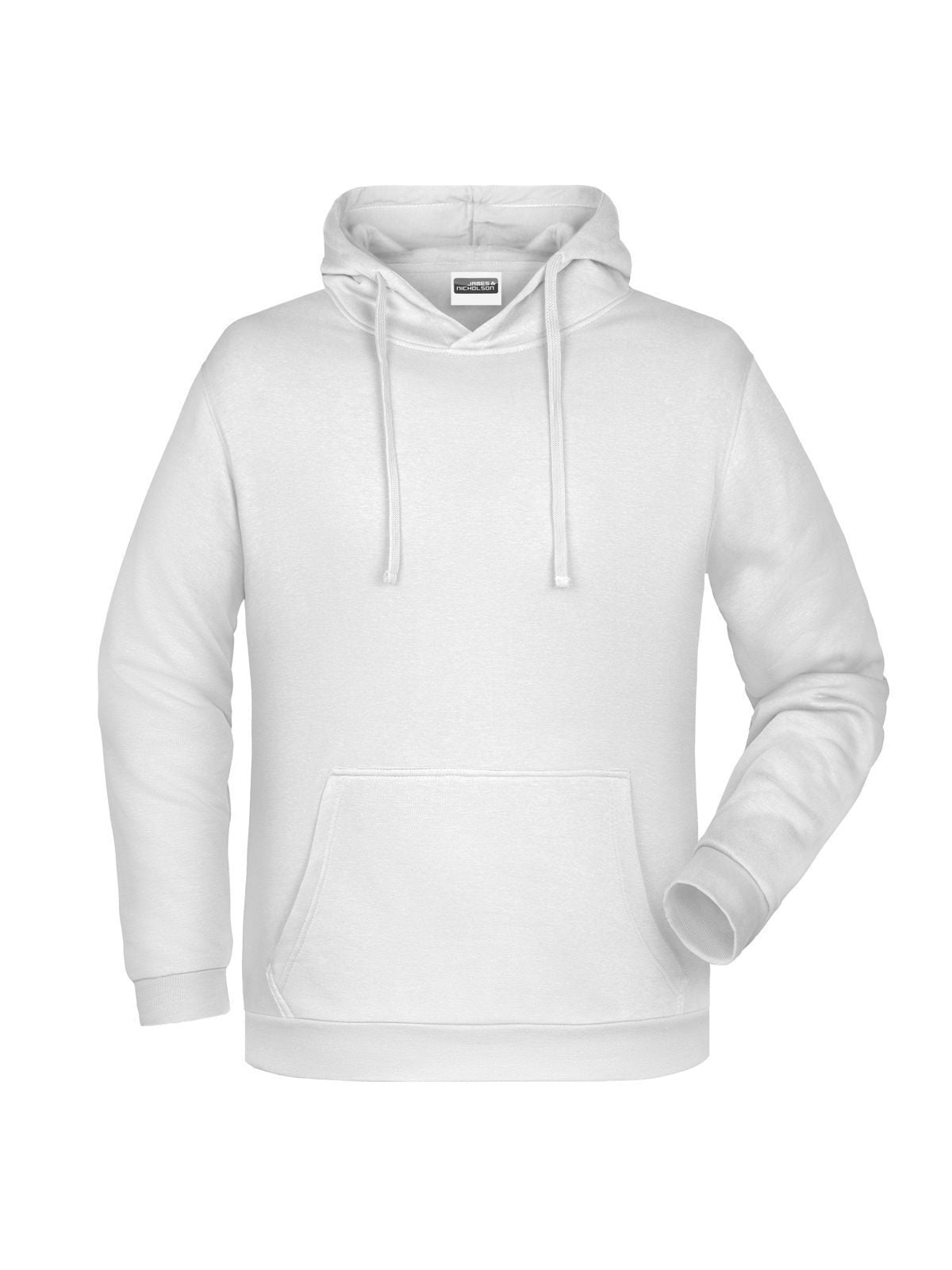 Basic Hoody Man Herren Sweatshirt / Hoodie – Daiber – Farbe Weiß – individuell veredelbar
