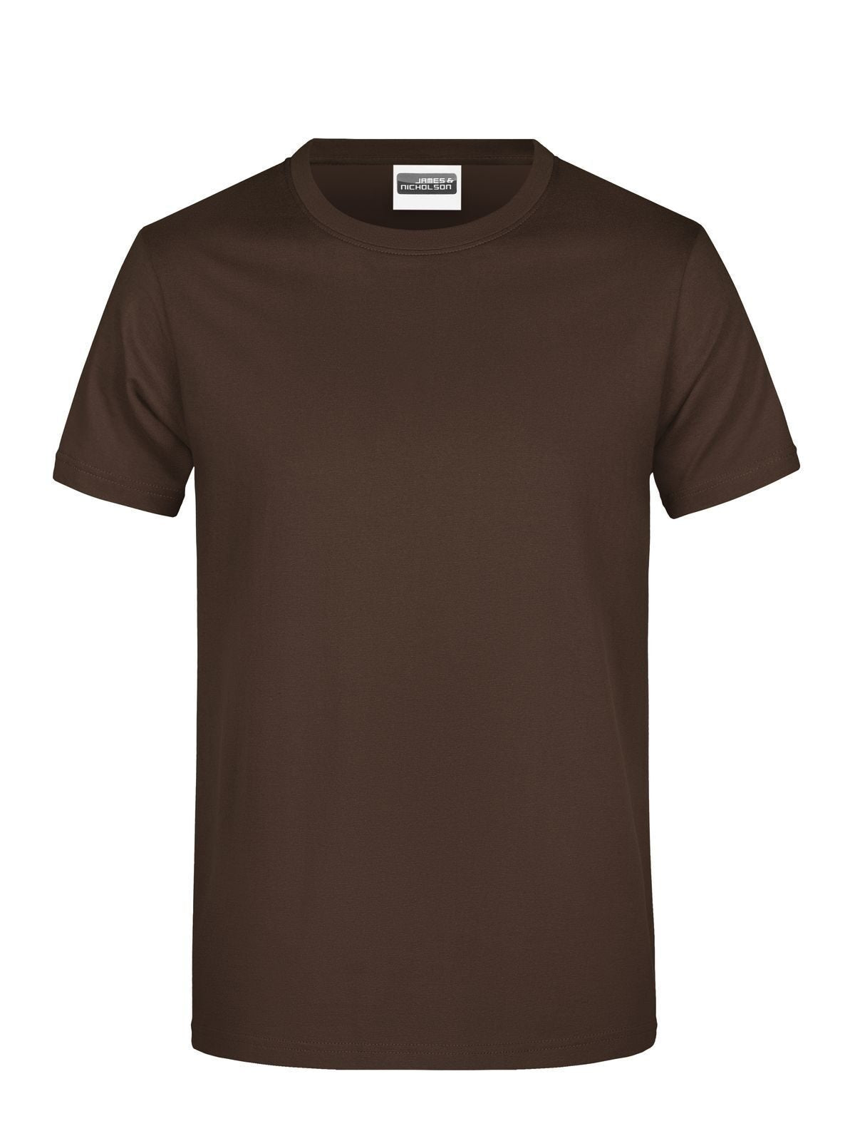 Basic-T Man 150 Herren T-Shirt – Daiber – Farbe Braun – individuell veredelbar