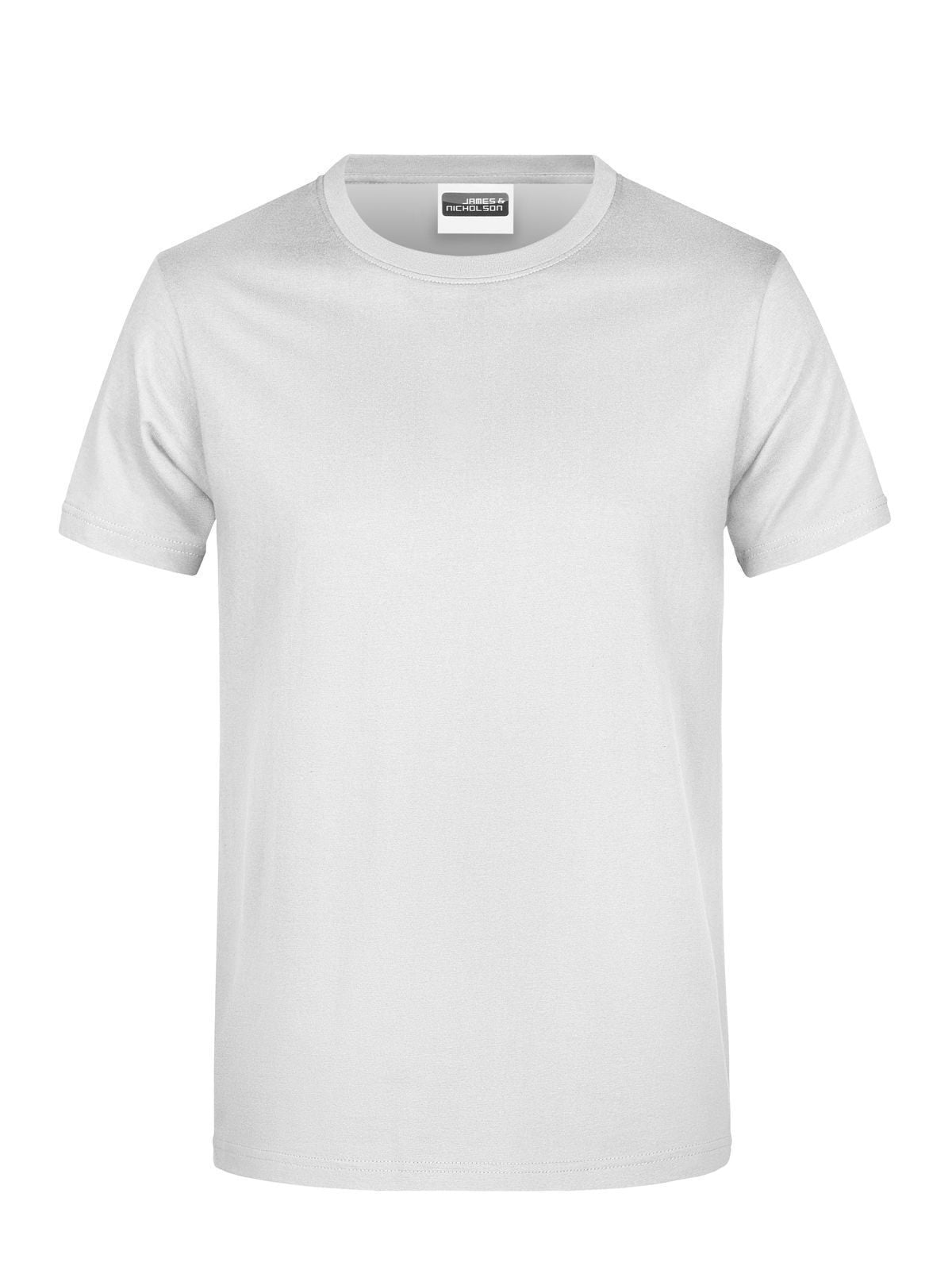 Basic-T Man 150 Herren T-Shirt – Daiber – Farbe Weiß – individuell veredelbar