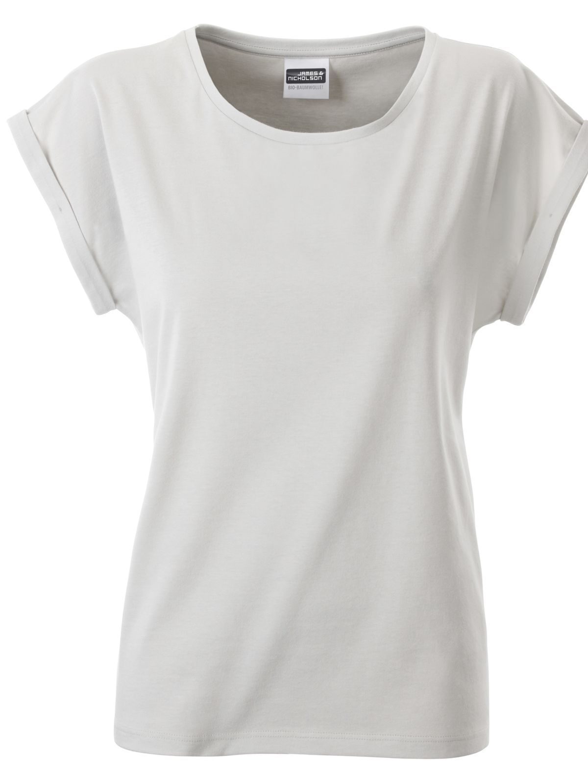 Ladies' Casual-T Damen T-Shirt – Daiber – Farbe soft-grey – individuell veredelbar