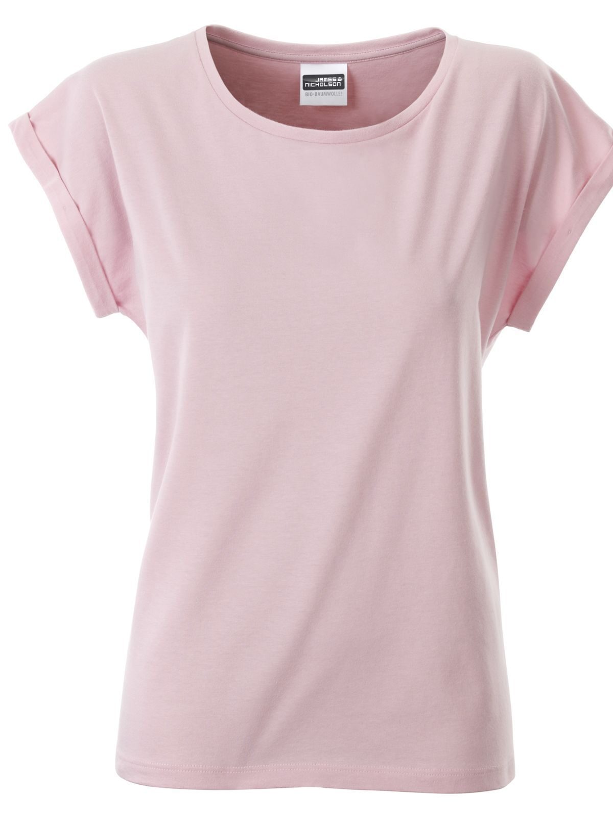 Ladies' Casual-T Damen T-Shirt – Daiber – Farbe soft pink – individuell veredelbar
