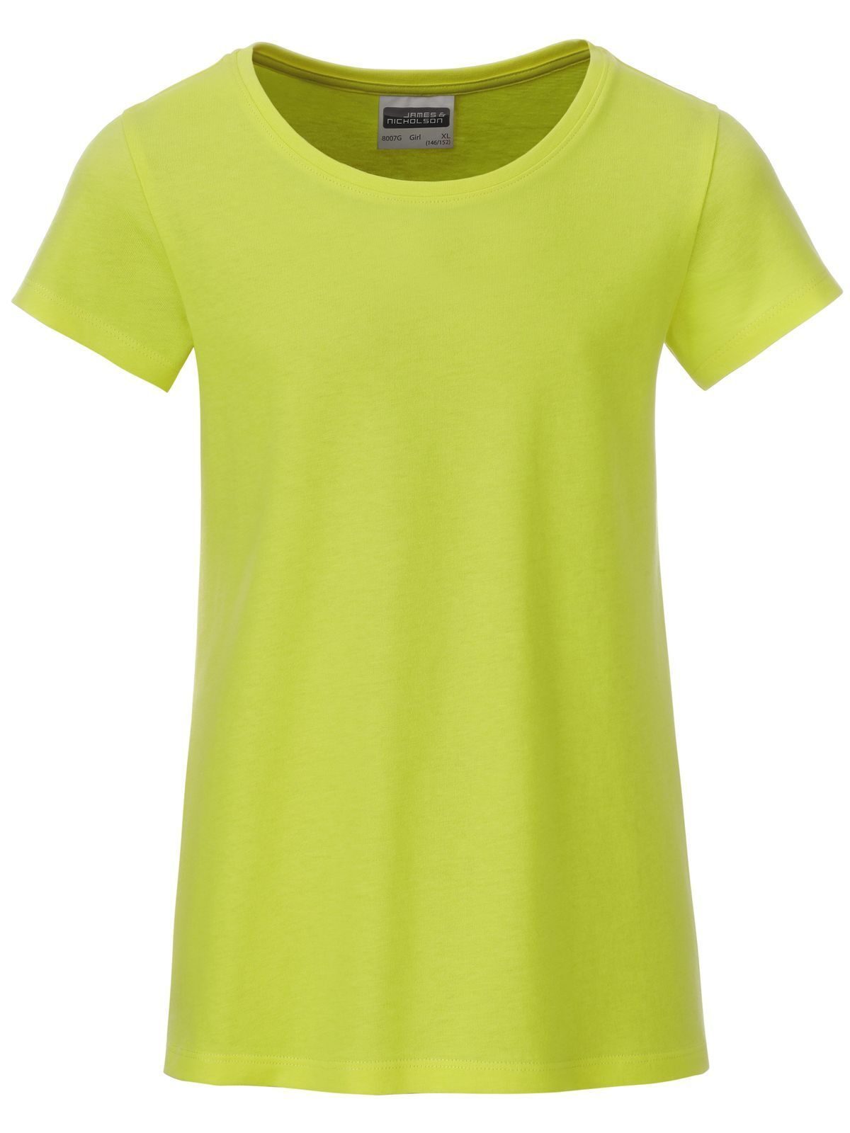 Girls' Basic-T Herren T-Shirt – Daiber – Farbe acid-yellow – individuell veredelbar