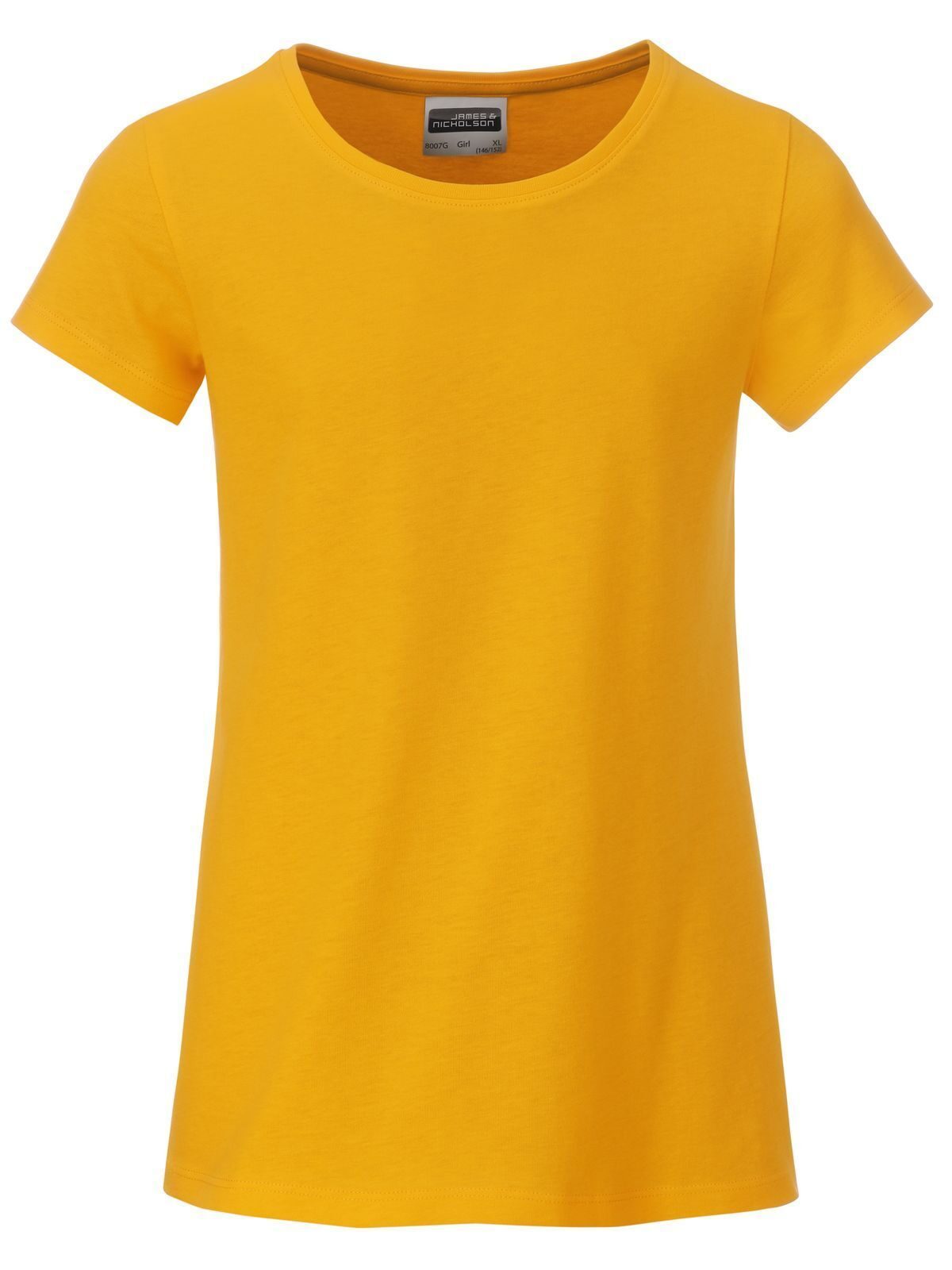 Girls' Basic-T Herren T-Shirt – Daiber – Farbe gold-yellow – individuell veredelbar