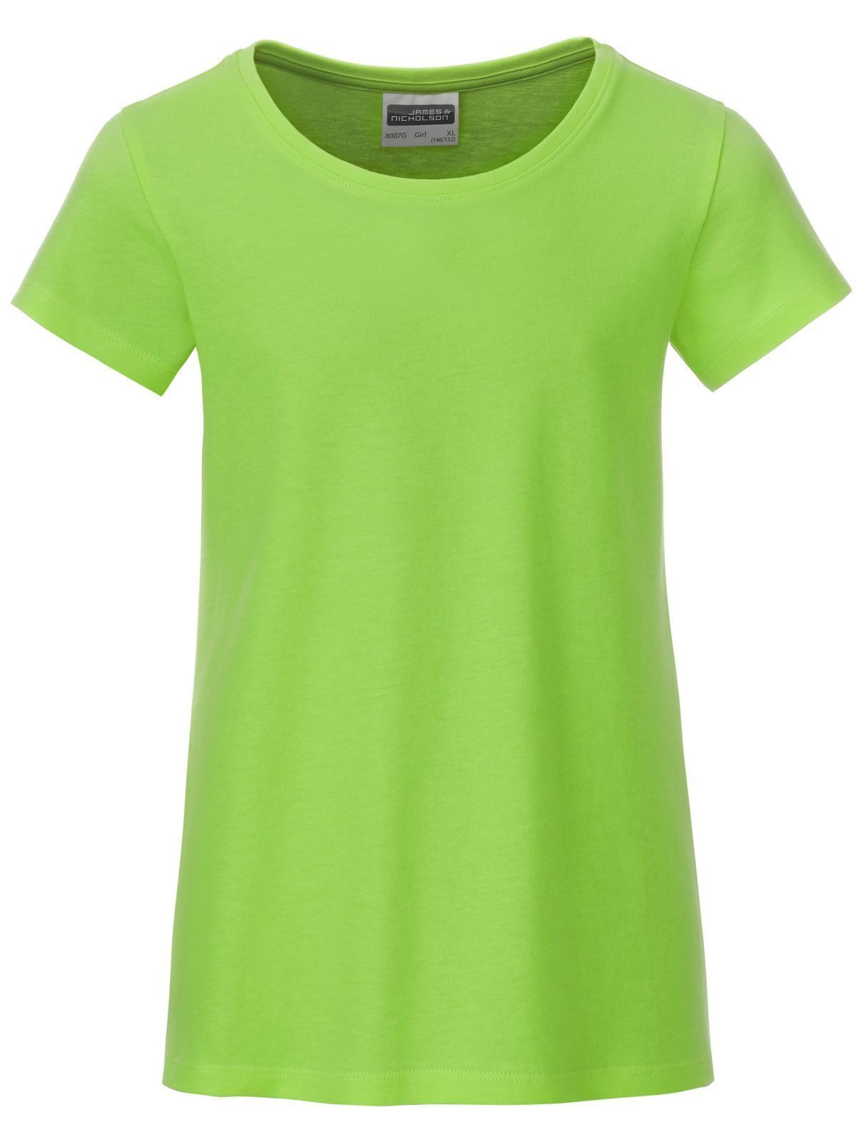 Girls' Basic-T Herren T-Shirt – Daiber – Farbe lime-green – individuell veredelbar
