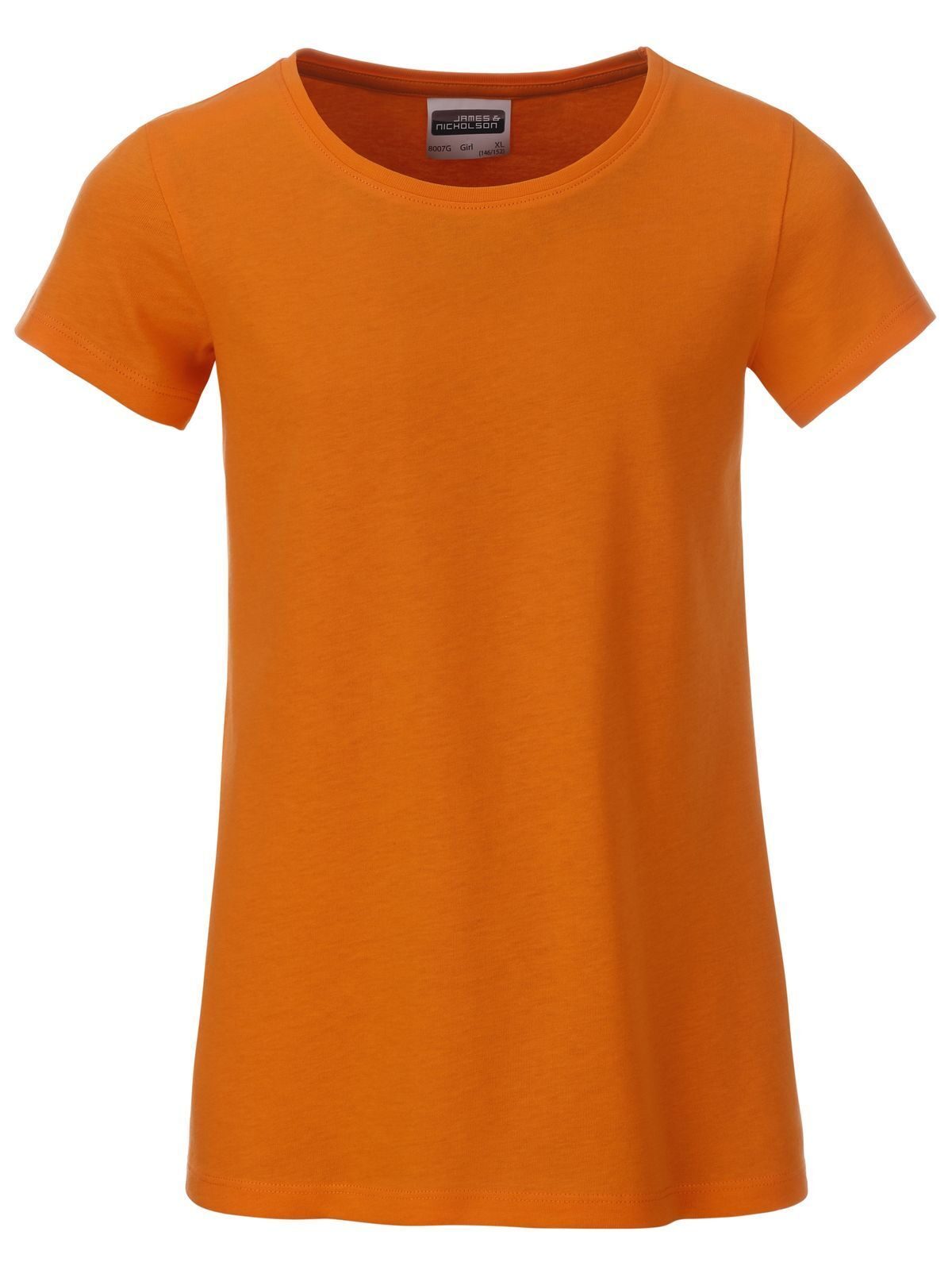 Girls' Basic-T Herren T-Shirt – Daiber – Farbe Orange – individuell veredelbar
