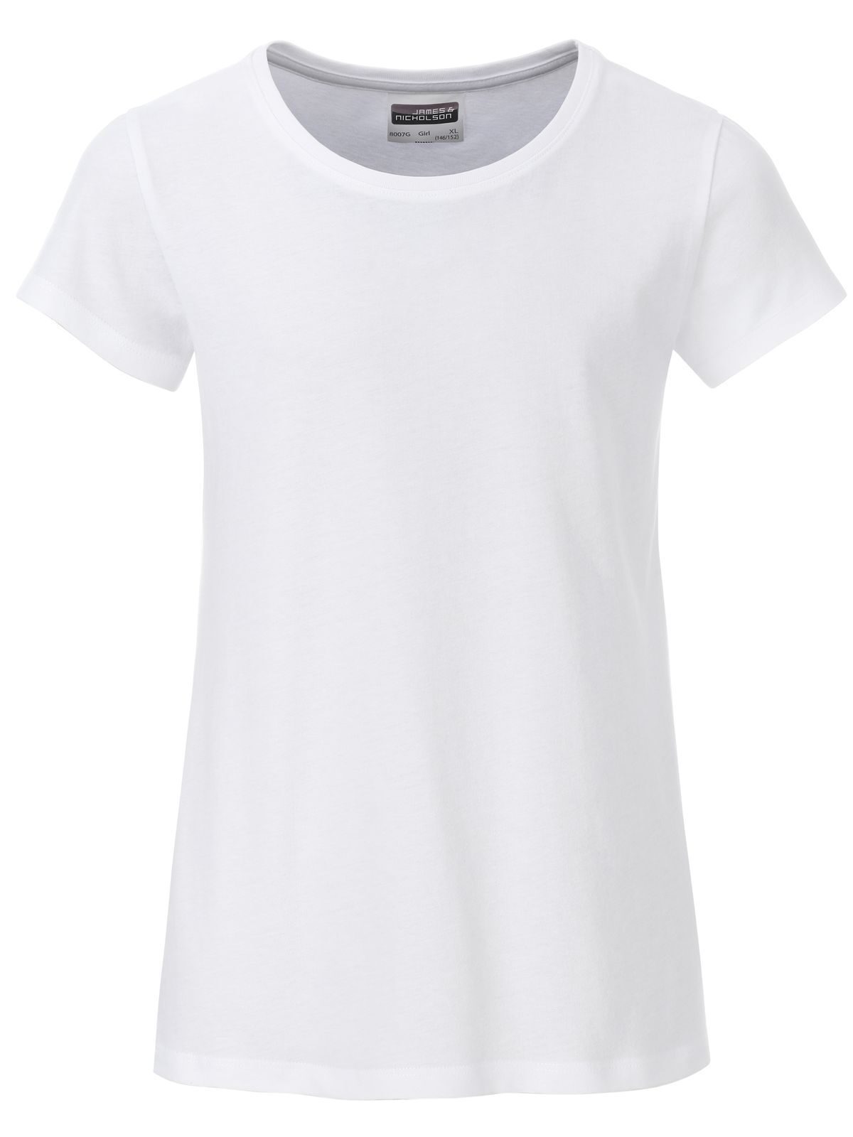 Girls' Basic-T Herren T-Shirt – Daiber – Farbe Weiß – individuell veredelbar