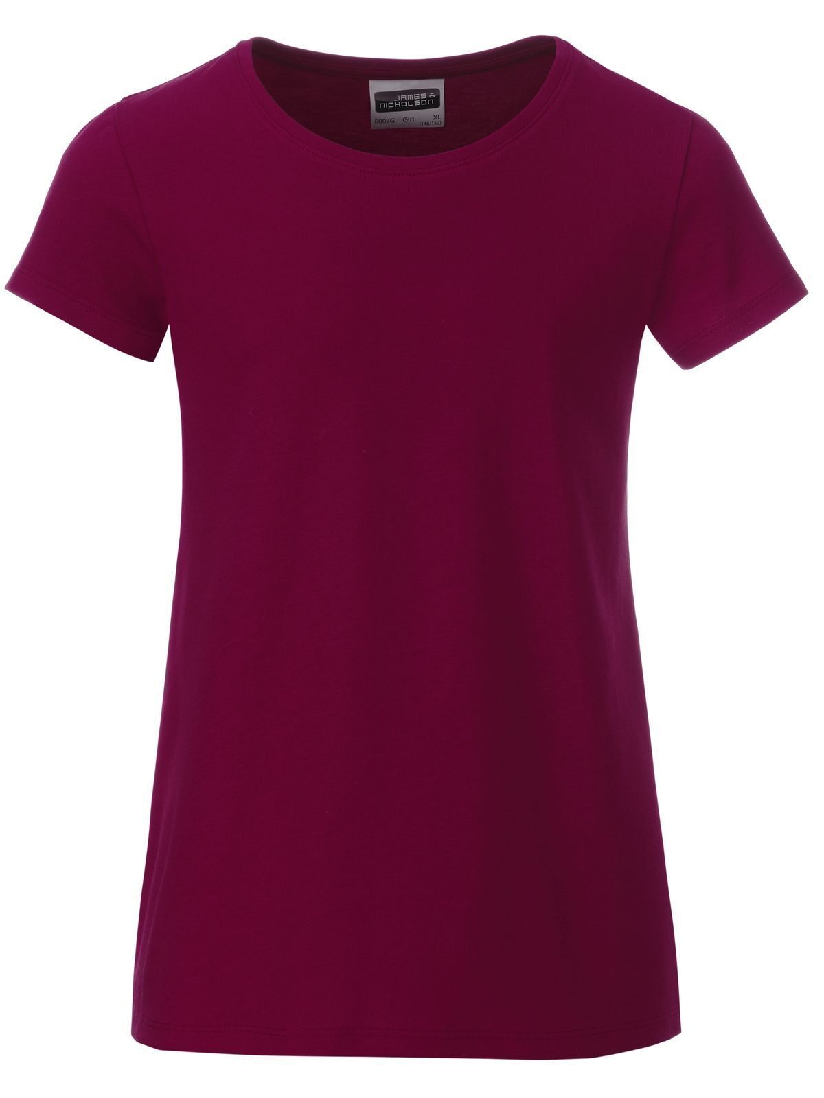 Girls' Basic-T Herren T-Shirt – Daiber – Farbe Bordeaux – individuell veredelbar