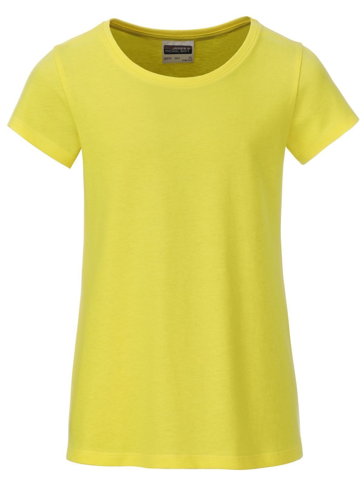 Girls' Basic-T Herren T-Shirt – Daiber – Farbe Gelb – individuell veredelbar