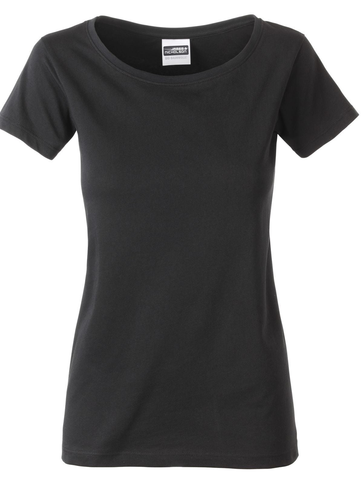 Ladies' Basic-T Damen T-Shirt – Daiber – Farbe Schwarz – individuell veredelbar