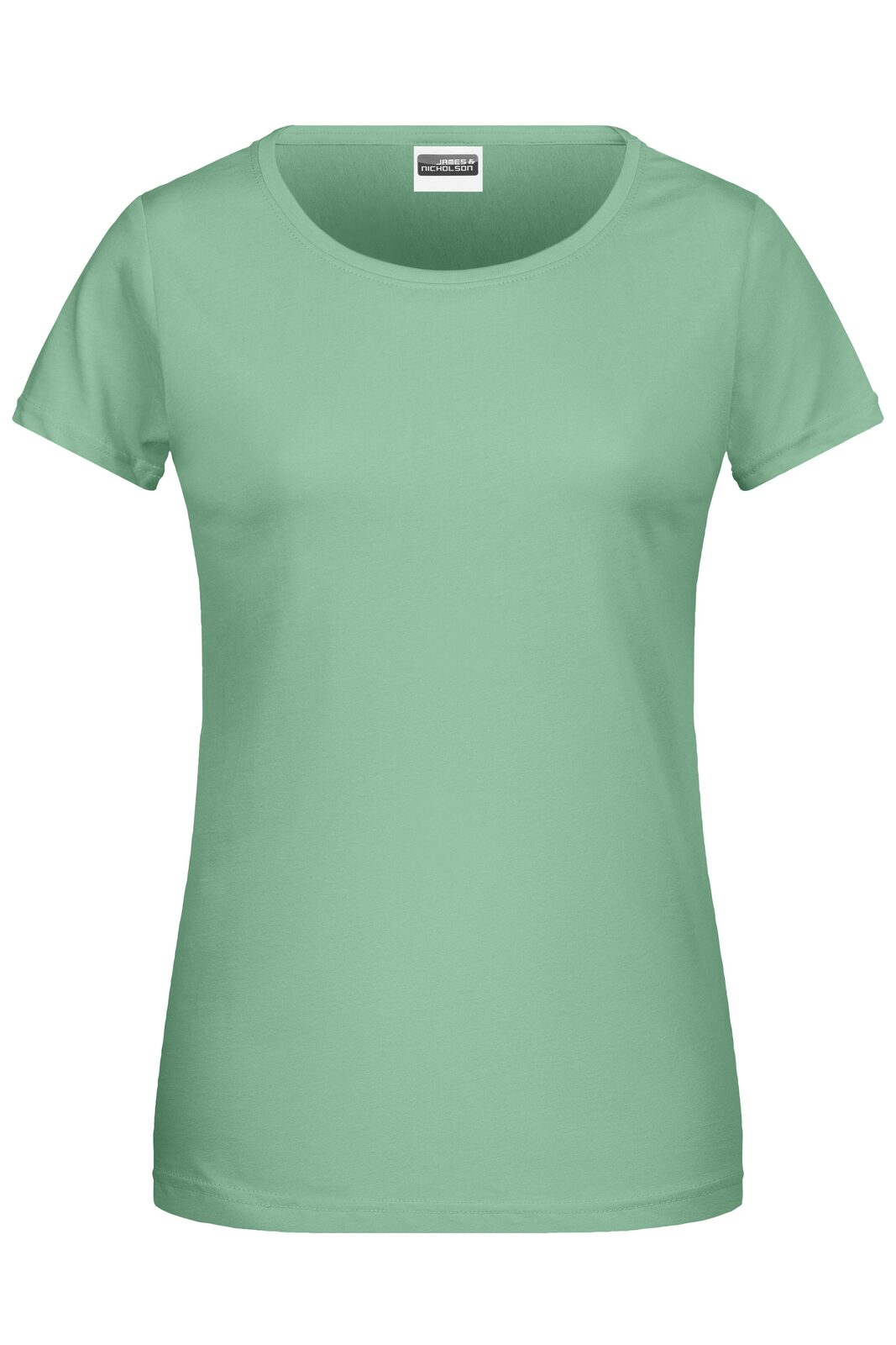 Ladies' Basic-T Damen T-Shirt – Daiber – Farbe jade-green – individuell veredelbar