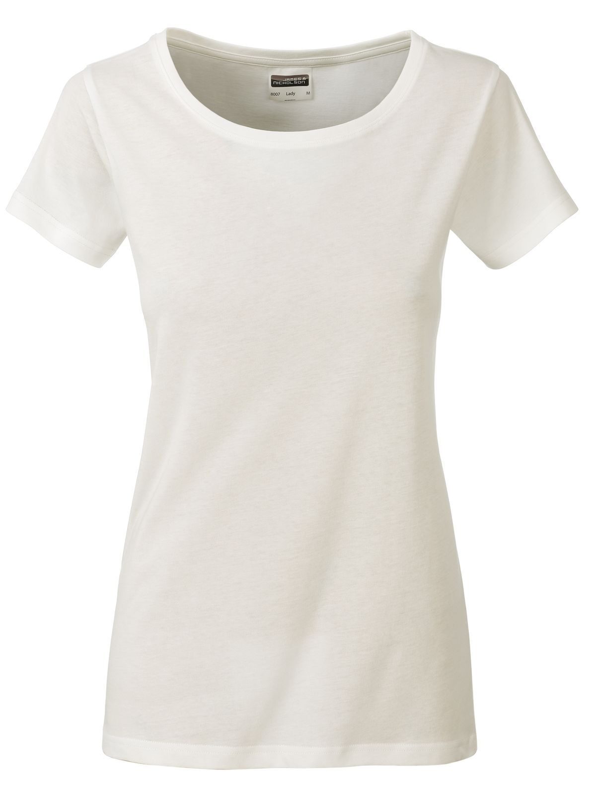 Ladies' Basic-T Damen T-Shirt – Daiber – Farbe Natur – individuell veredelbar