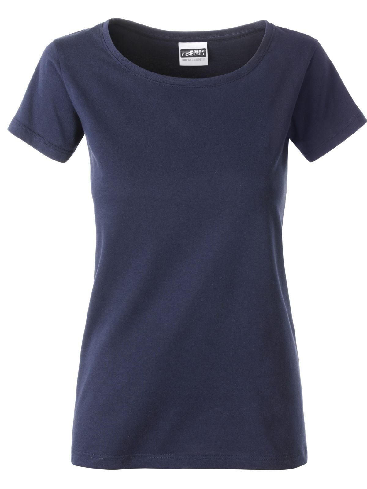 Ladies' Basic-T Damen T-Shirt – Daiber – Farbe Navy – individuell veredelbar