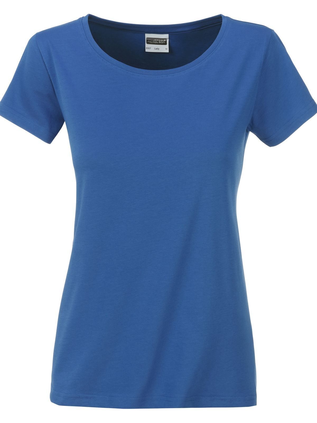 Ladies' Basic-T Damen T-Shirt – Daiber – Farbe Royalblau – individuell veredelbar