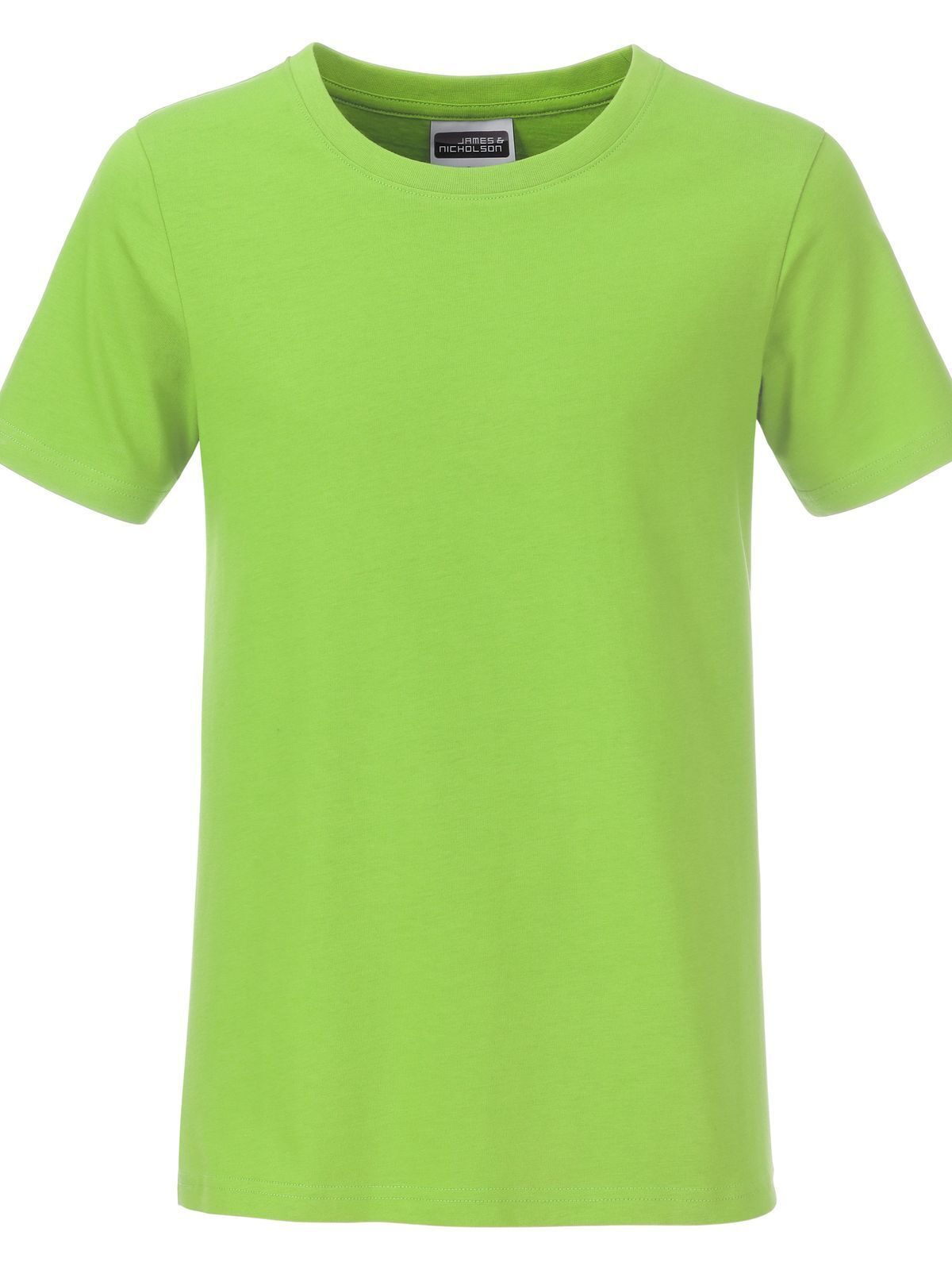 Boys' Basic-T T-Shirt – Daiber – Farbe lime-green – individuell veredelbar