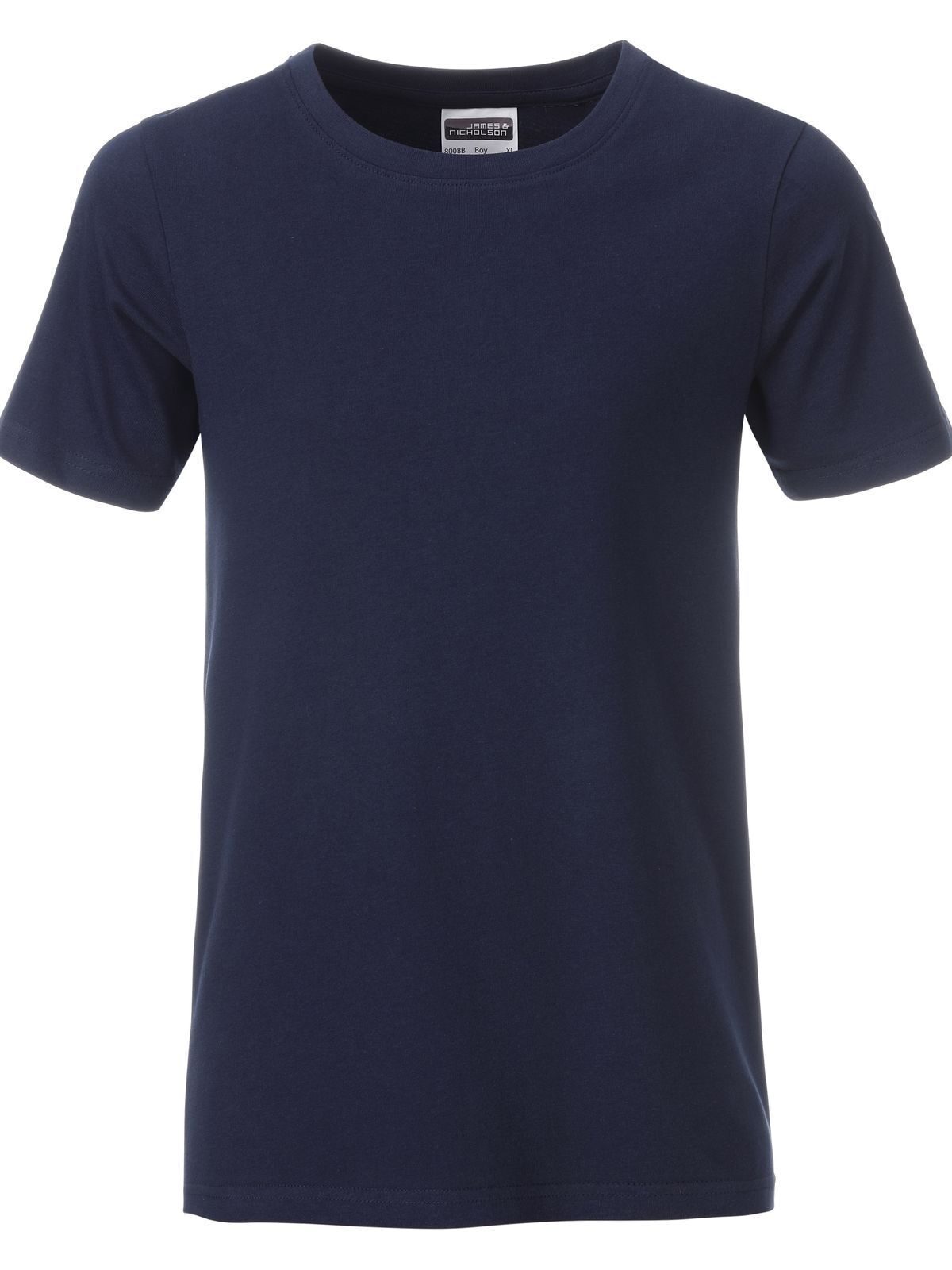 Boys' Basic-T T-Shirt – Daiber – Farbe Navy – individuell veredelbar