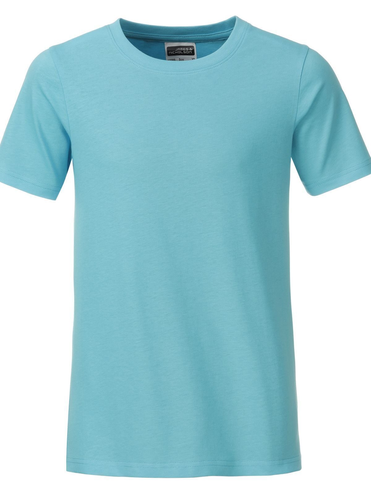 Boys' Basic-T T-Shirt – Daiber – Farbe pacific – individuell veredelbar
