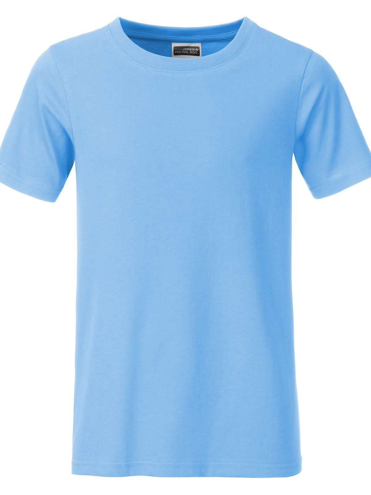 Boys' Basic-T T-Shirt – Daiber – Farbe sky-blue – individuell veredelbar