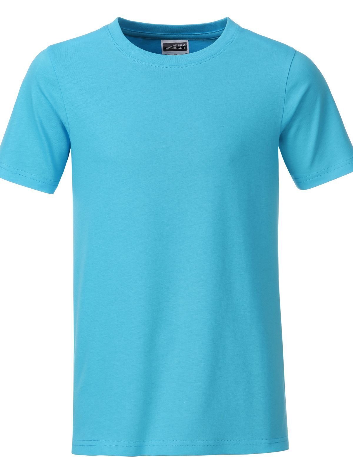 Boys' Basic-T T-Shirt – Daiber – Farbe Türkis – individuell veredelbar