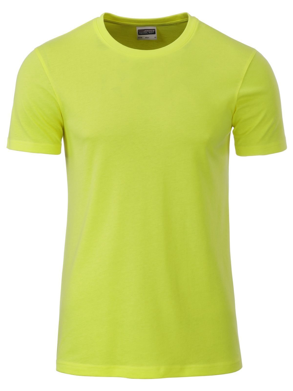 Basic-T Herren T-Shirt – Daiber – Farbe acid-yellow – individuell veredelbar