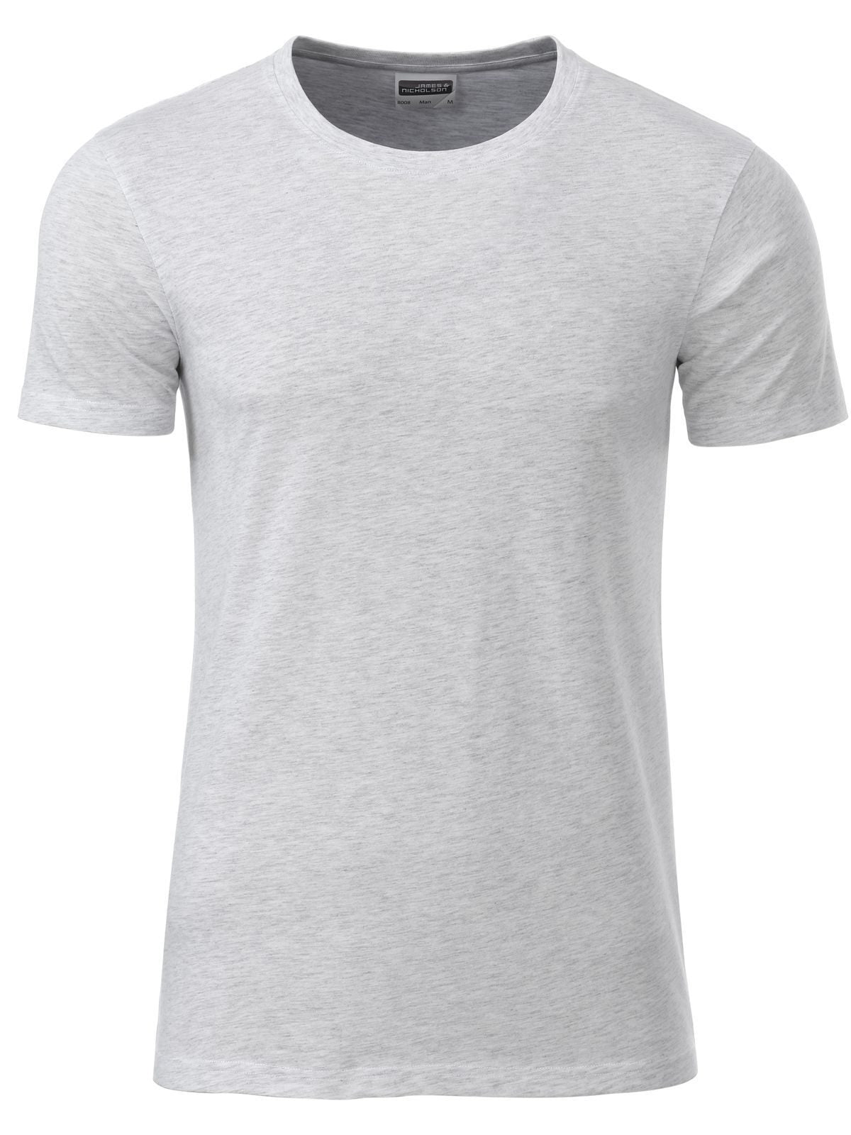 Basic-T Herren T-Shirt – Daiber – Farbe ash – individuell veredelbar