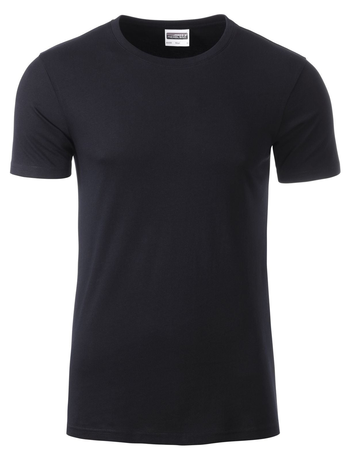Basic-T Herren T-Shirt – Daiber – Farbe Schwarz – individuell veredelbar