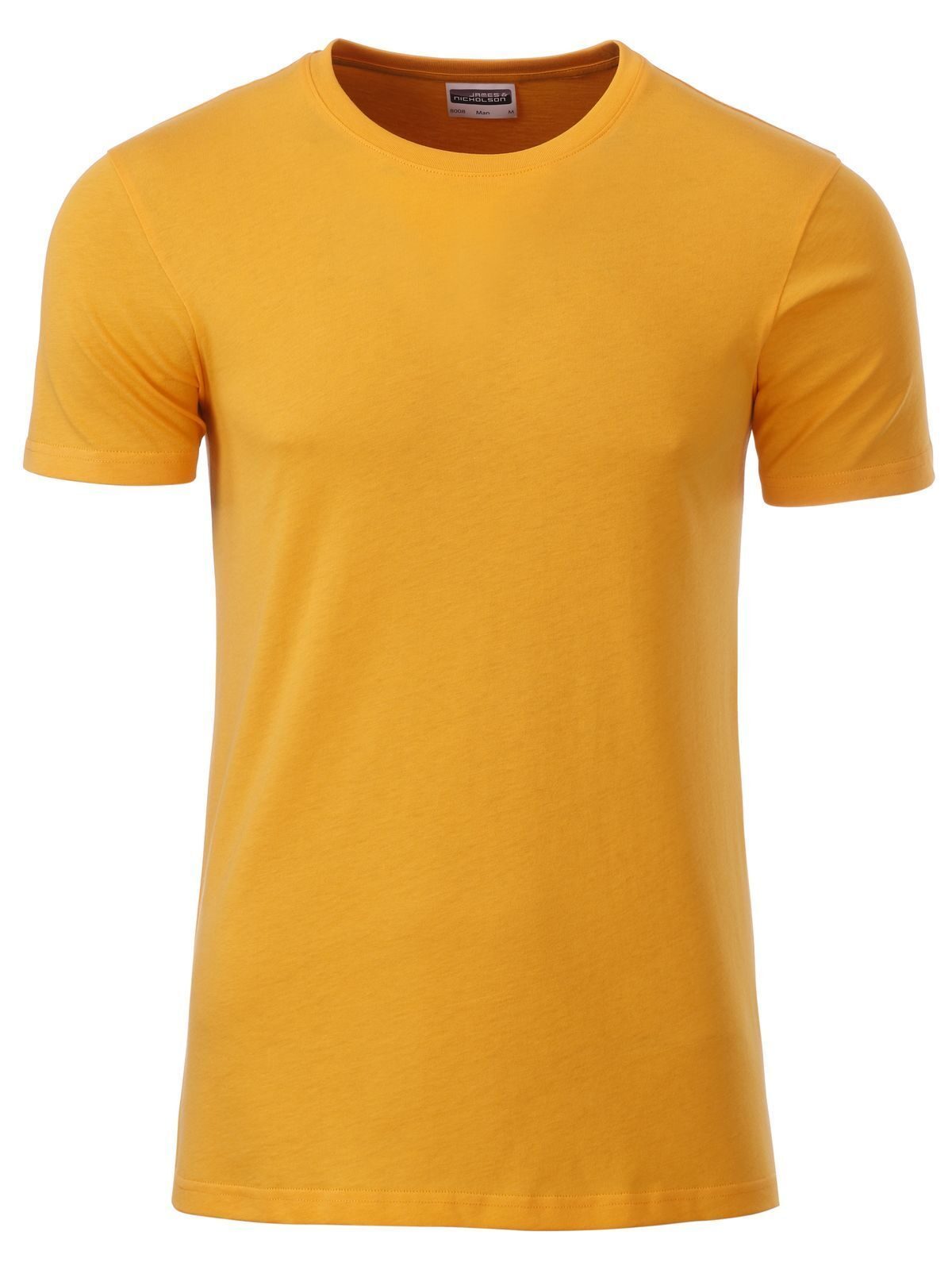 Basic-T Herren T-Shirt – Daiber – Farbe gold-yellow – individuell veredelbar