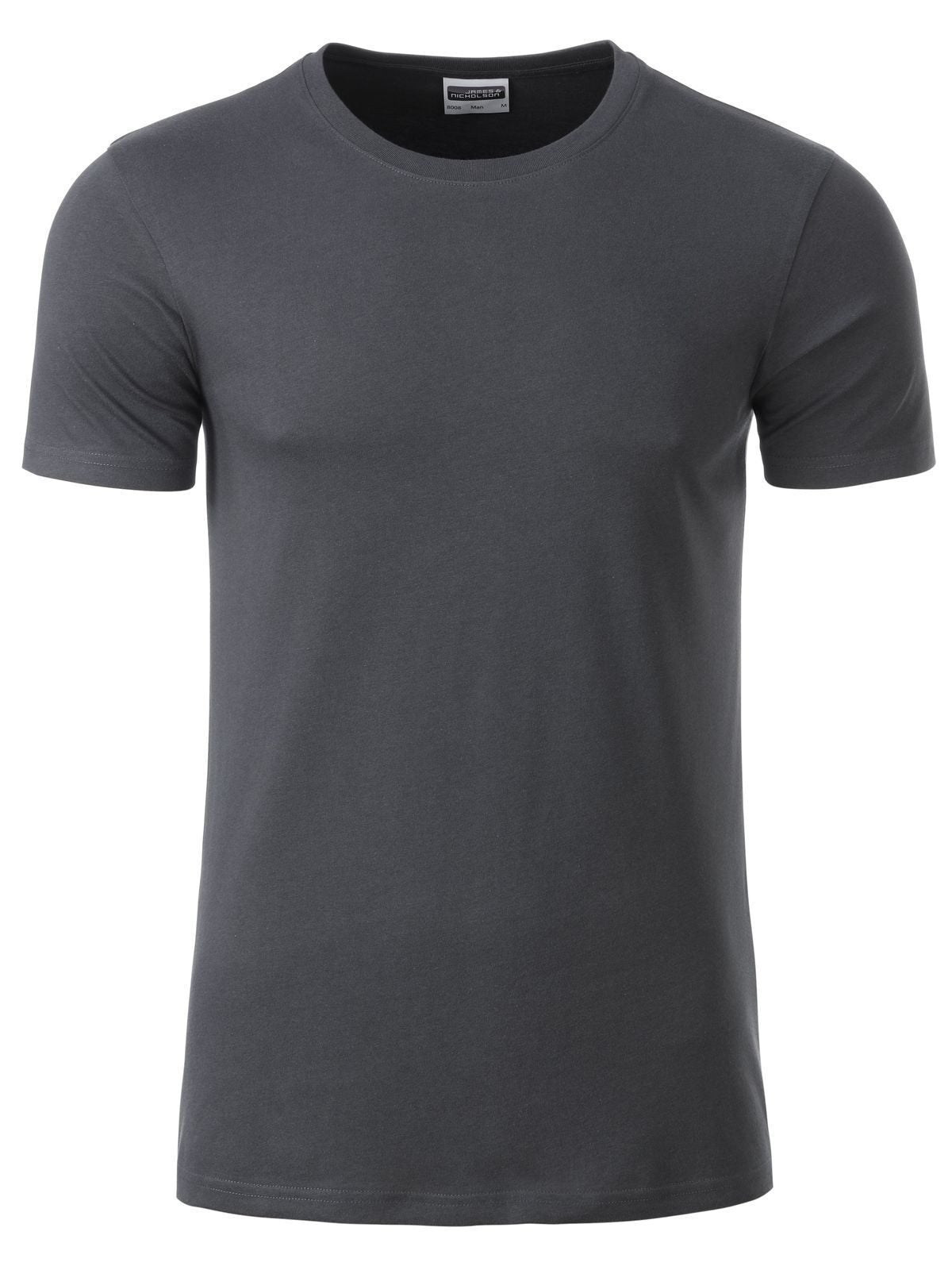 Basic-T Herren T-Shirt – Daiber – Farbe graphite – individuell veredelbar