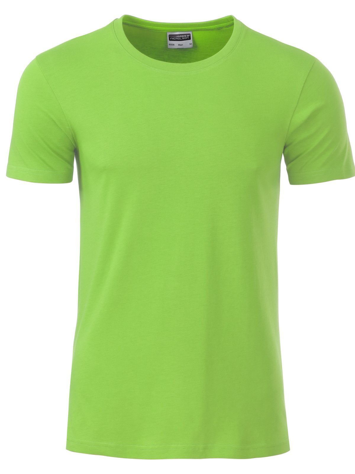 Basic-T Herren T-Shirt – Daiber – Farbe lime-green – individuell veredelbar