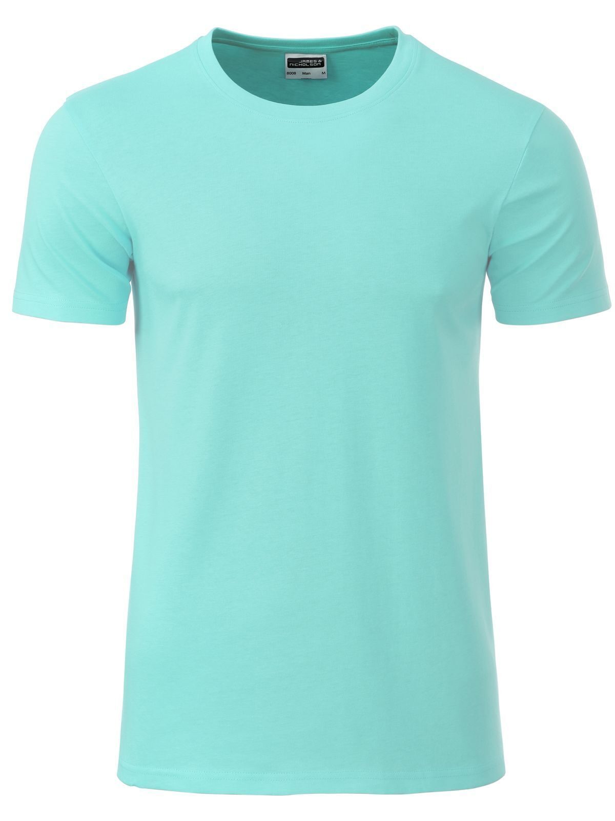 Basic-T Herren T-Shirt – Daiber – Farbe Mint – individuell veredelbar