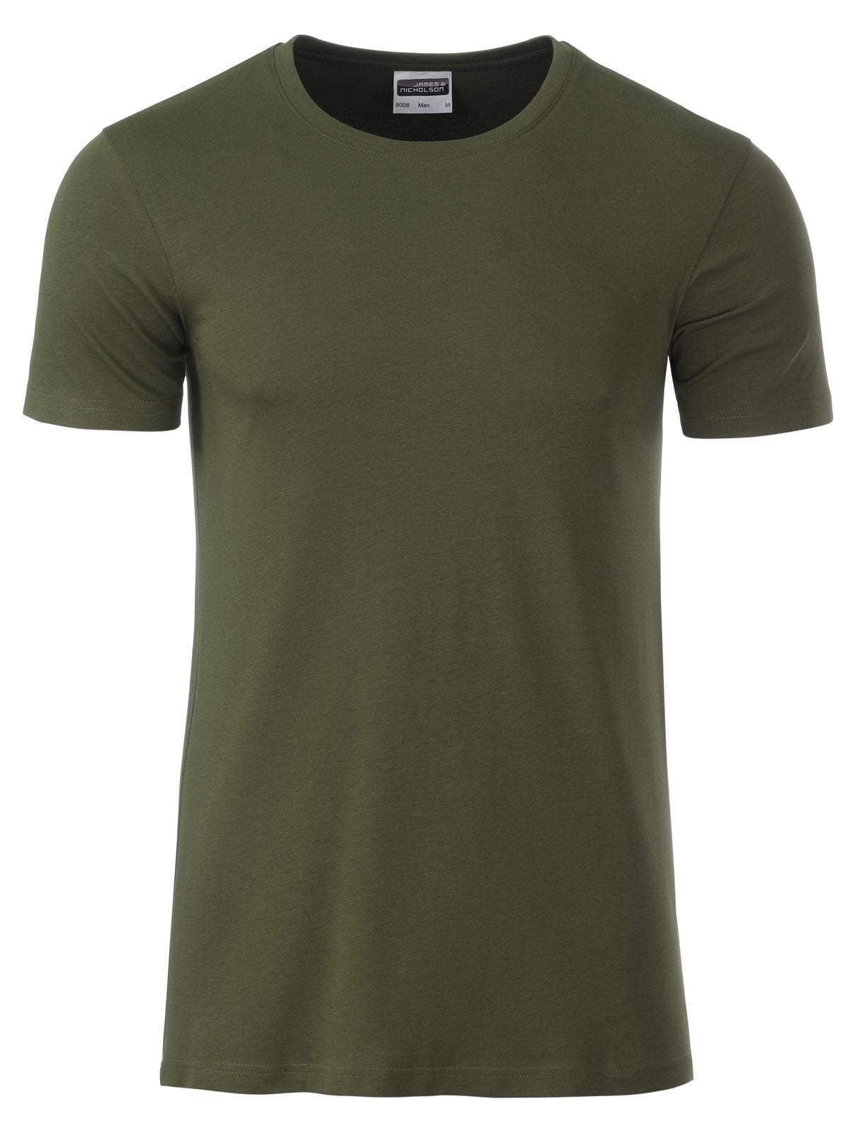 Basic-T Herren T-Shirt – Daiber – Farbe Olive – individuell veredelbar