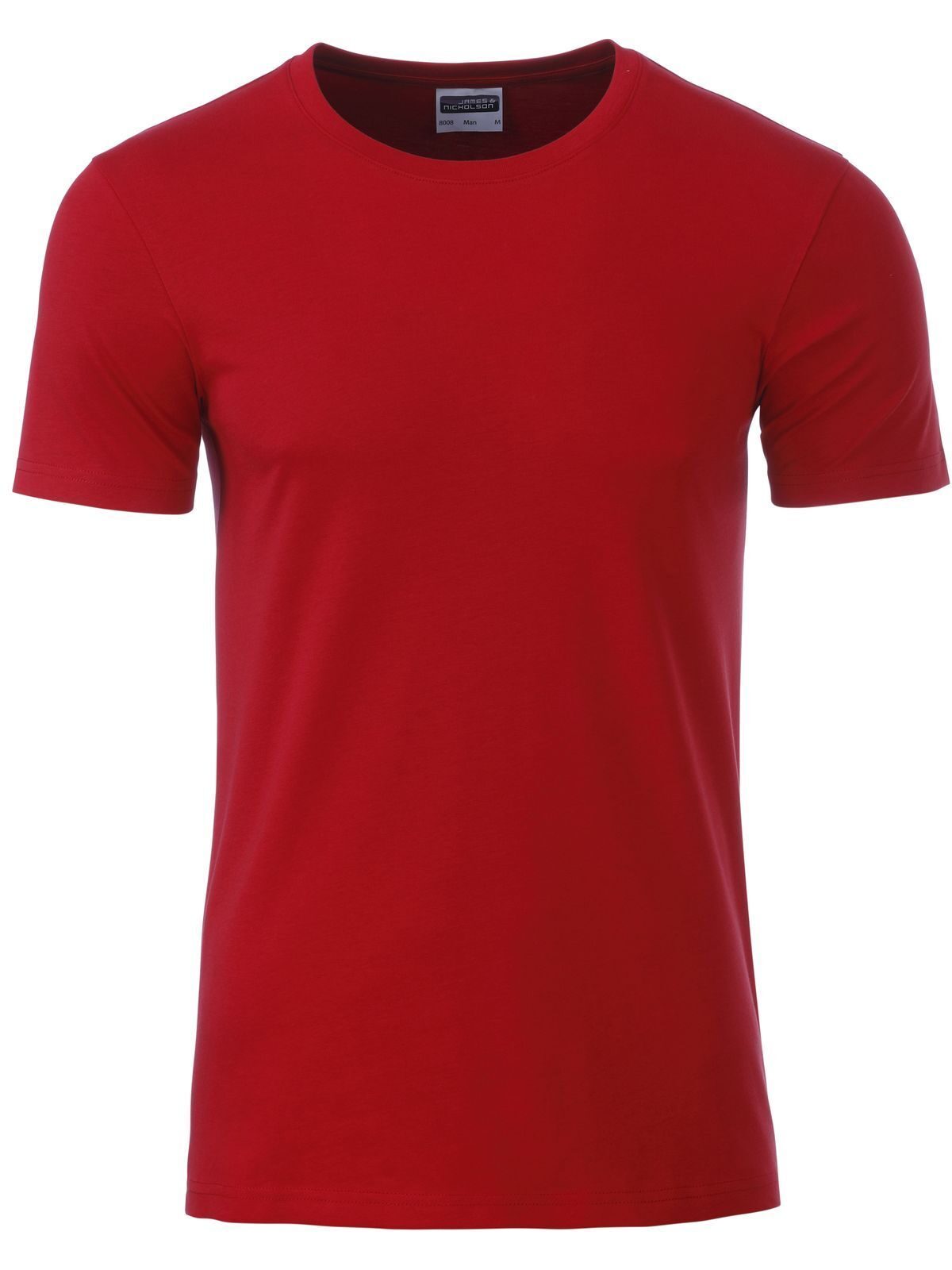 Basic-T Herren T-Shirt – Daiber – Farbe Rot – individuell veredelbar