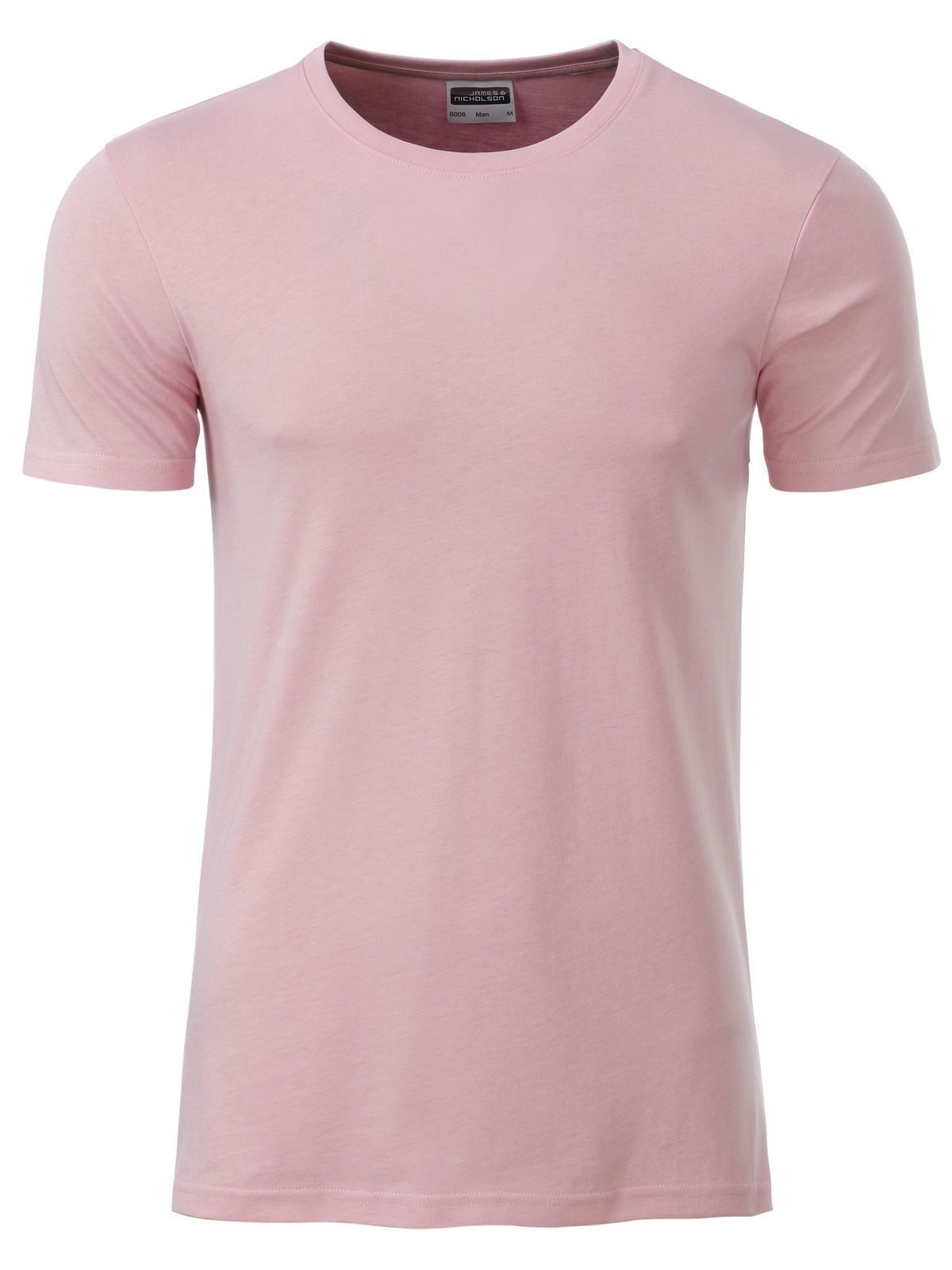 Basic-T Herren T-Shirt – Daiber – Farbe soft pink – individuell veredelbar