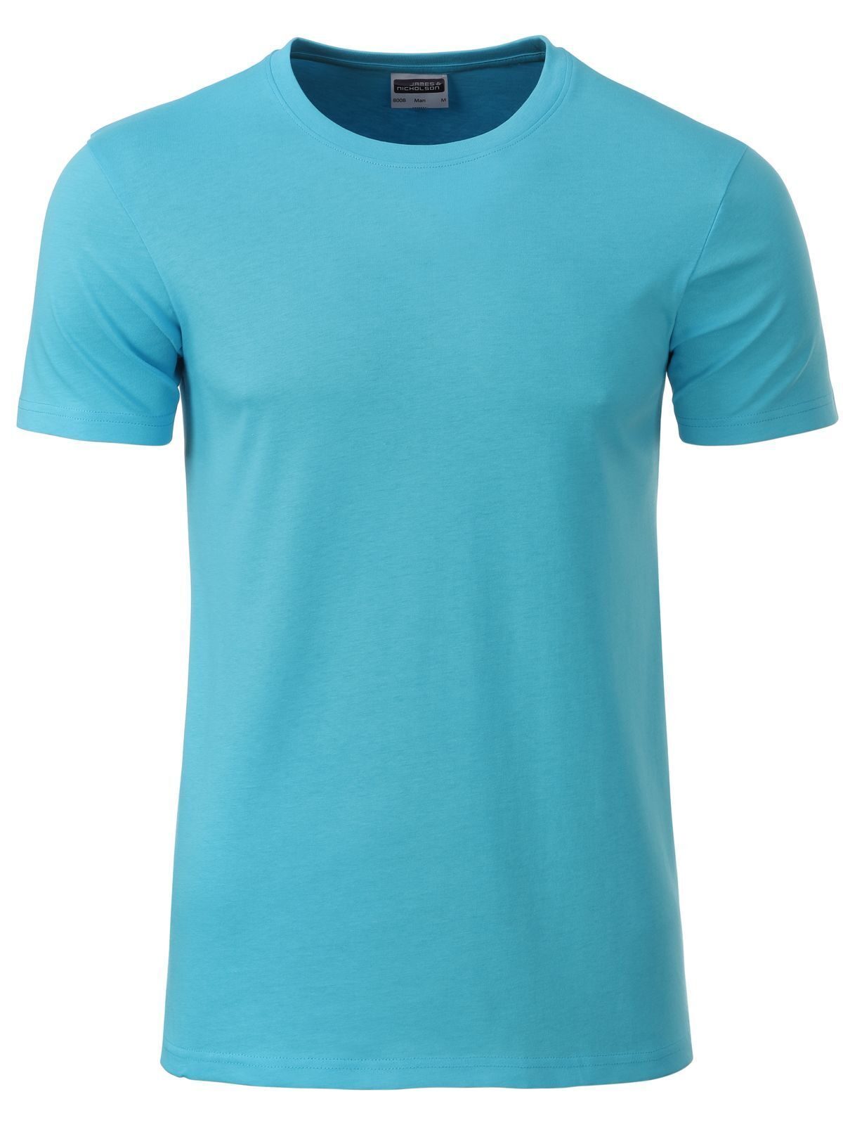 Basic-T Herren T-Shirt – Daiber – Farbe Türkis – individuell veredelbar