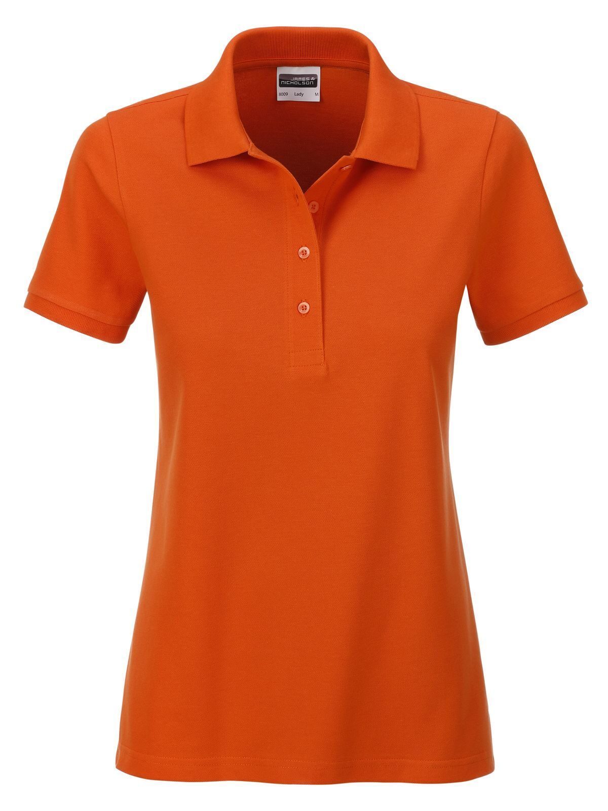 Ladies' Basic Polo Damen Poloshirt – Daiber – Farbe dark-orange – individuell veredelbar