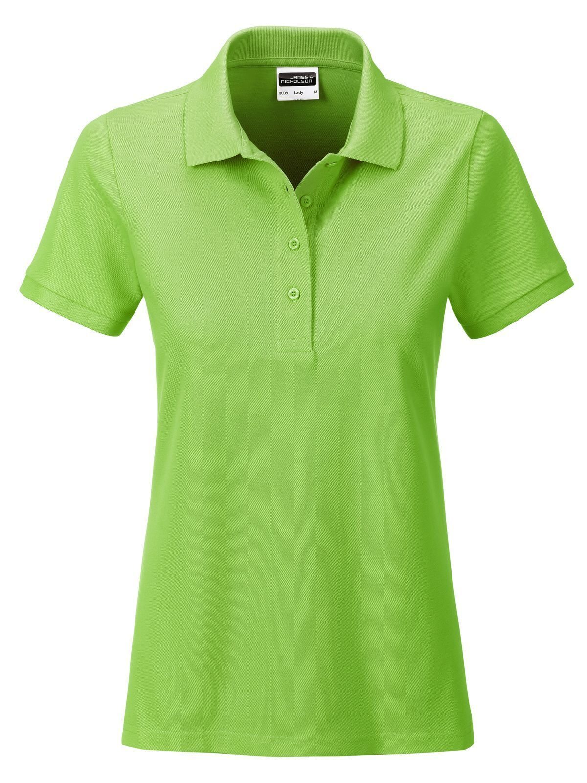 Ladies' Basic Polo Damen Poloshirt – Daiber – Farbe lime-green – individuell veredelbar