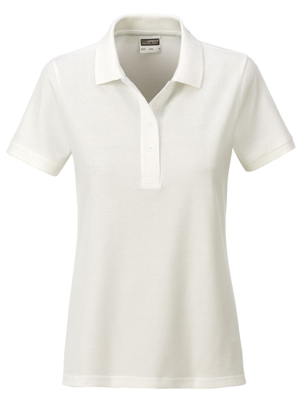 Ladies' Basic Polo Damen Poloshirt – Daiber – Farbe Natur – individuell veredelbar