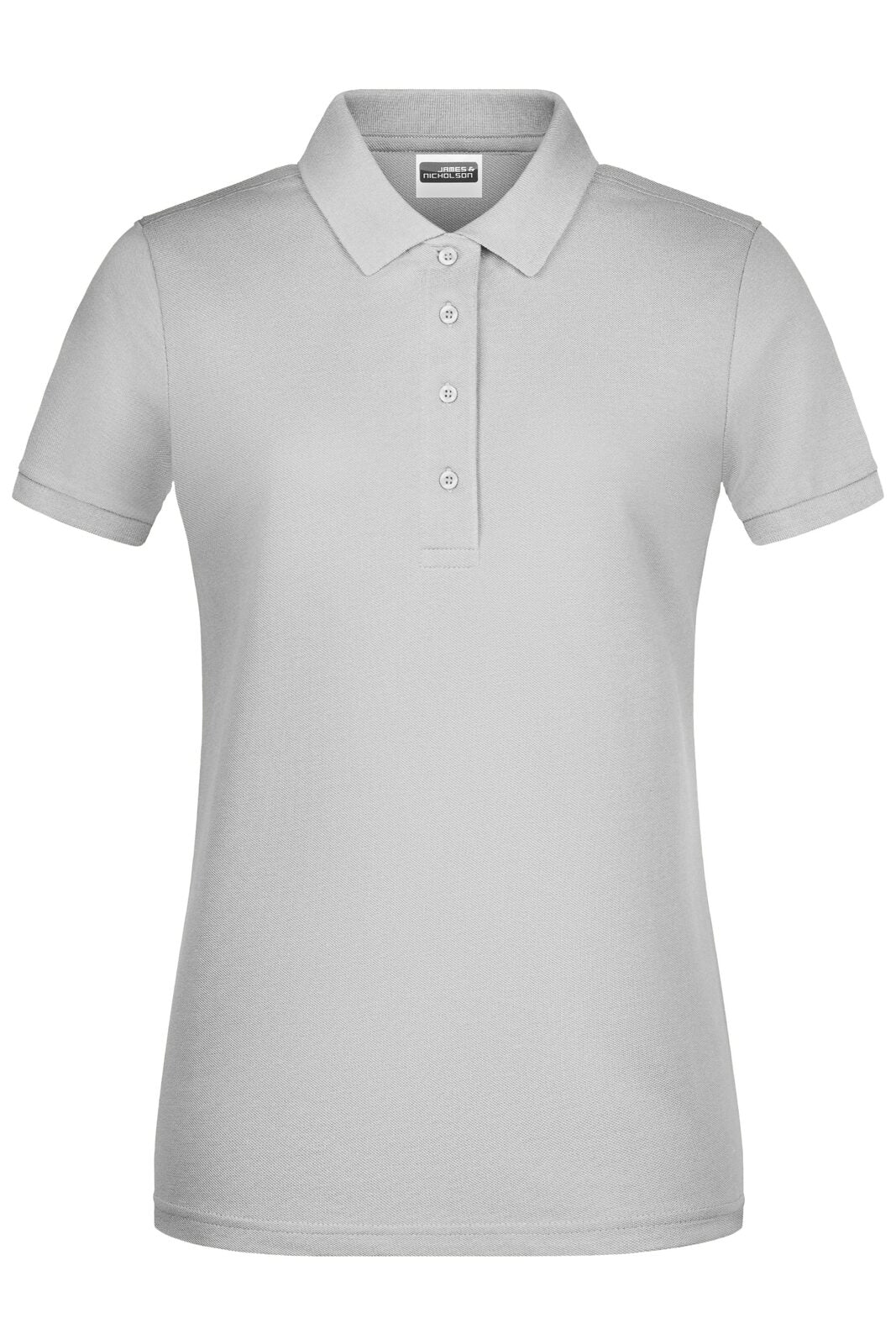 Ladies' Basic Polo Damen Poloshirt – Daiber – Farbe soft-grey – individuell veredelbar