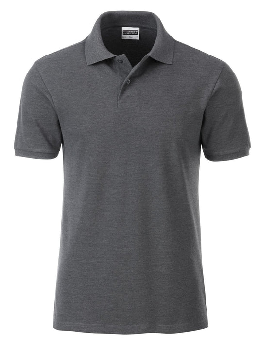 Basic Polo Herren Poloshirt – Daiber – Farbe black-heather – individuell veredelbar