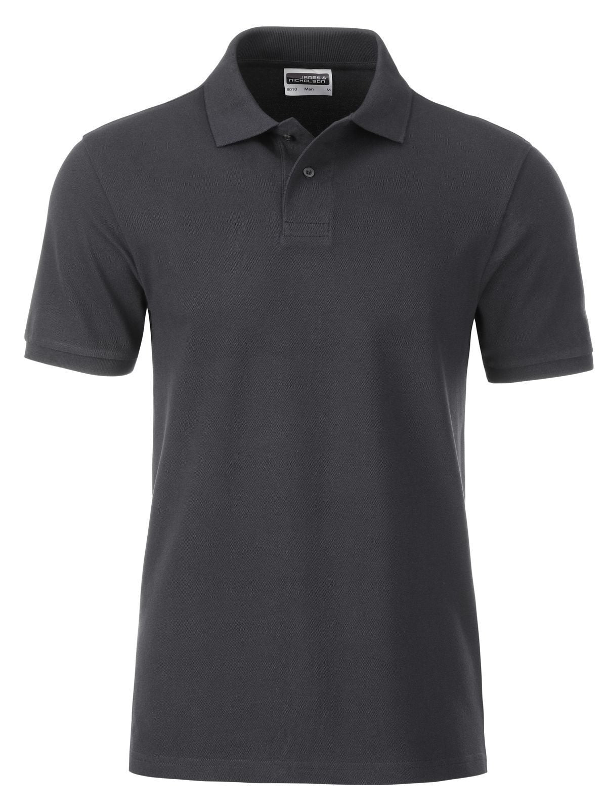 Basic Polo Herren Poloshirt – Daiber – Farbe graphite – individuell veredelbar