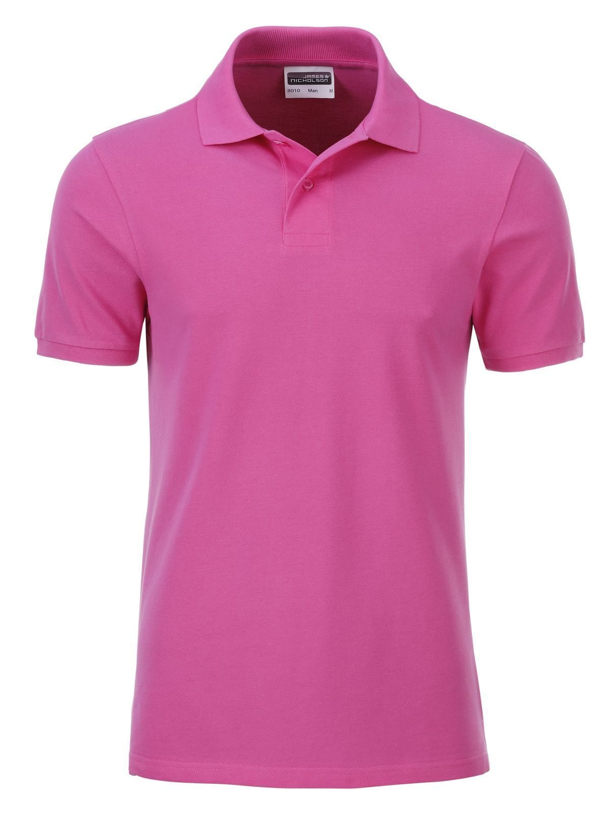 Basic Polo Herren Poloshirt – Daiber – Farbe Pink – individuell veredelbar