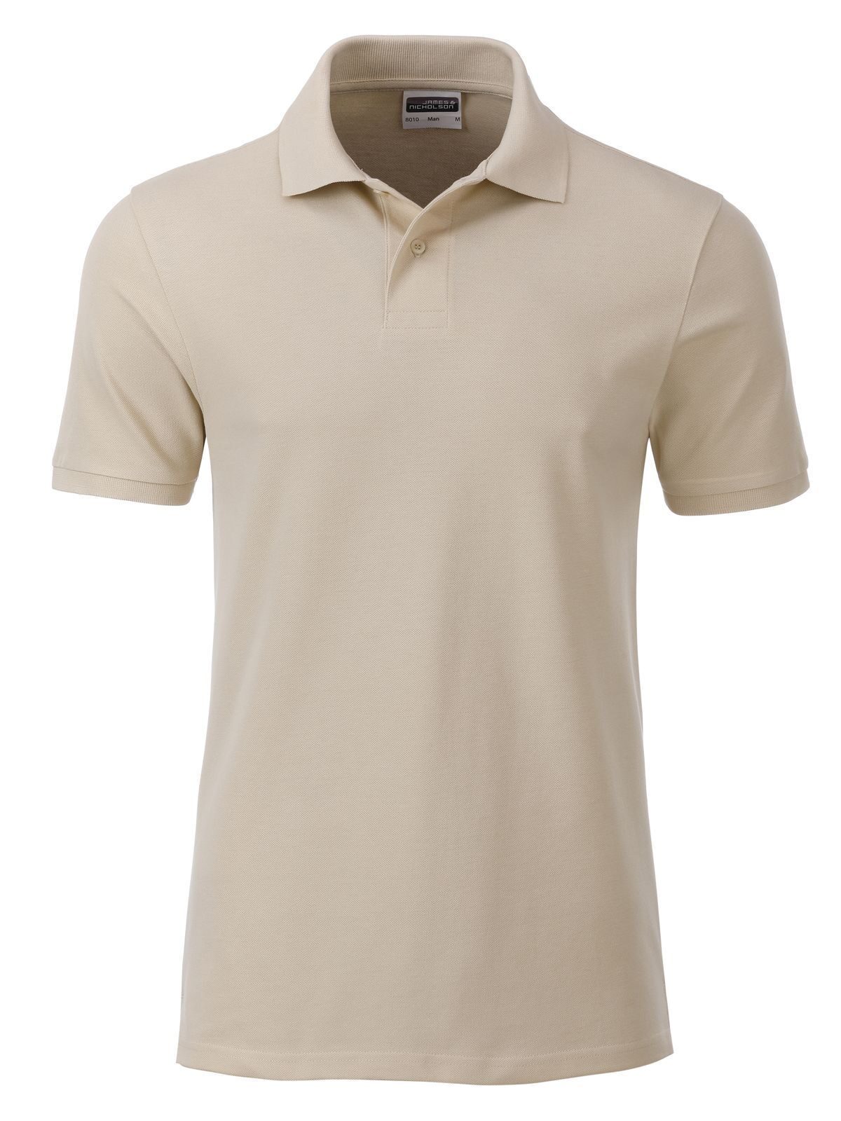 Basic Polo Herren Poloshirt – Daiber – Farbe Stein – individuell veredelbar