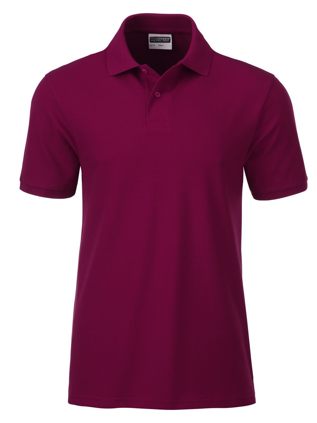 Basic Polo Herren Poloshirt – Daiber – Farbe Bordeaux – individuell veredelbar