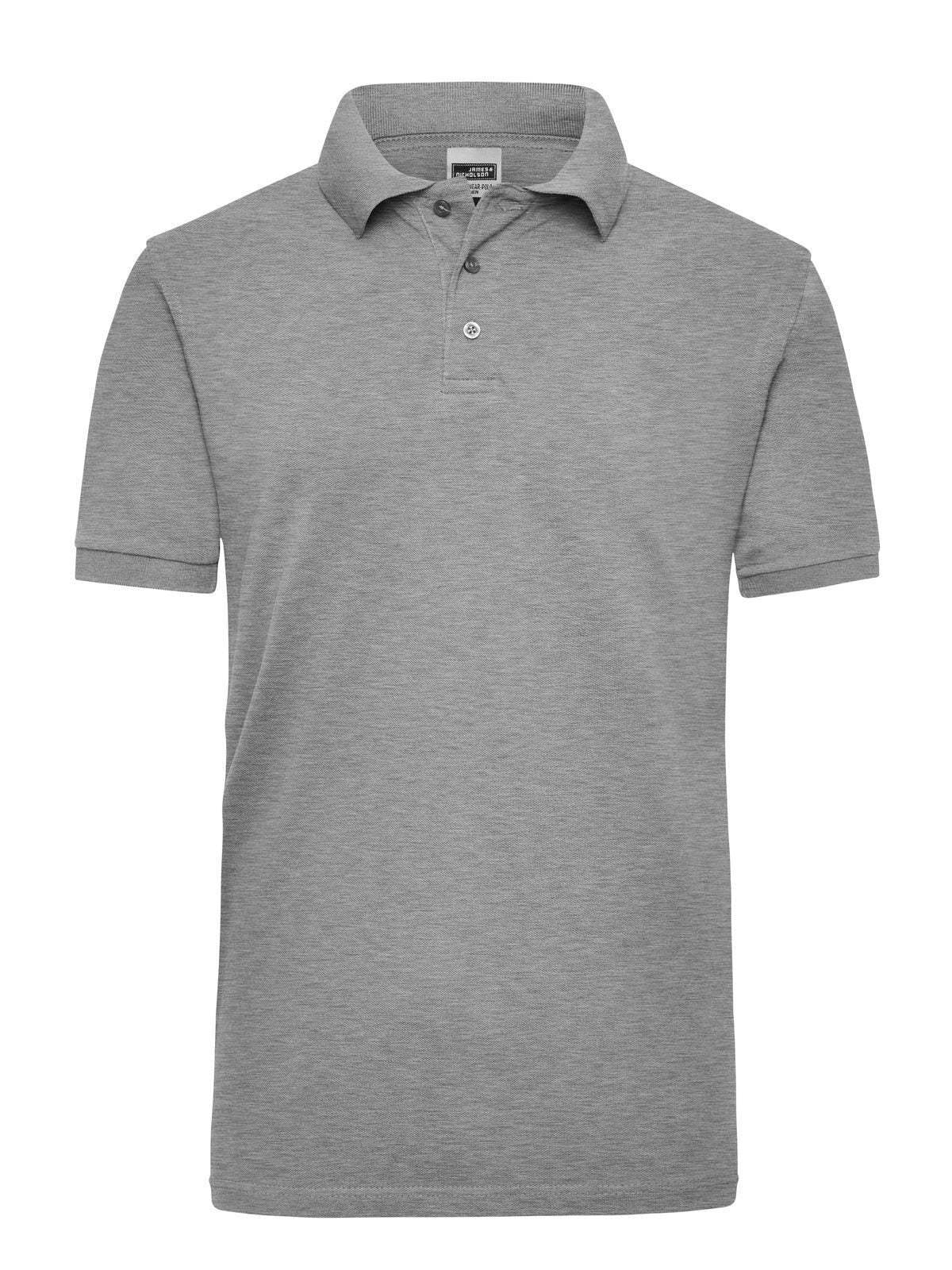 Workwear Polo Men Herren Poloshirt – Daiber – Farbe grey-heather – individuell veredelbar