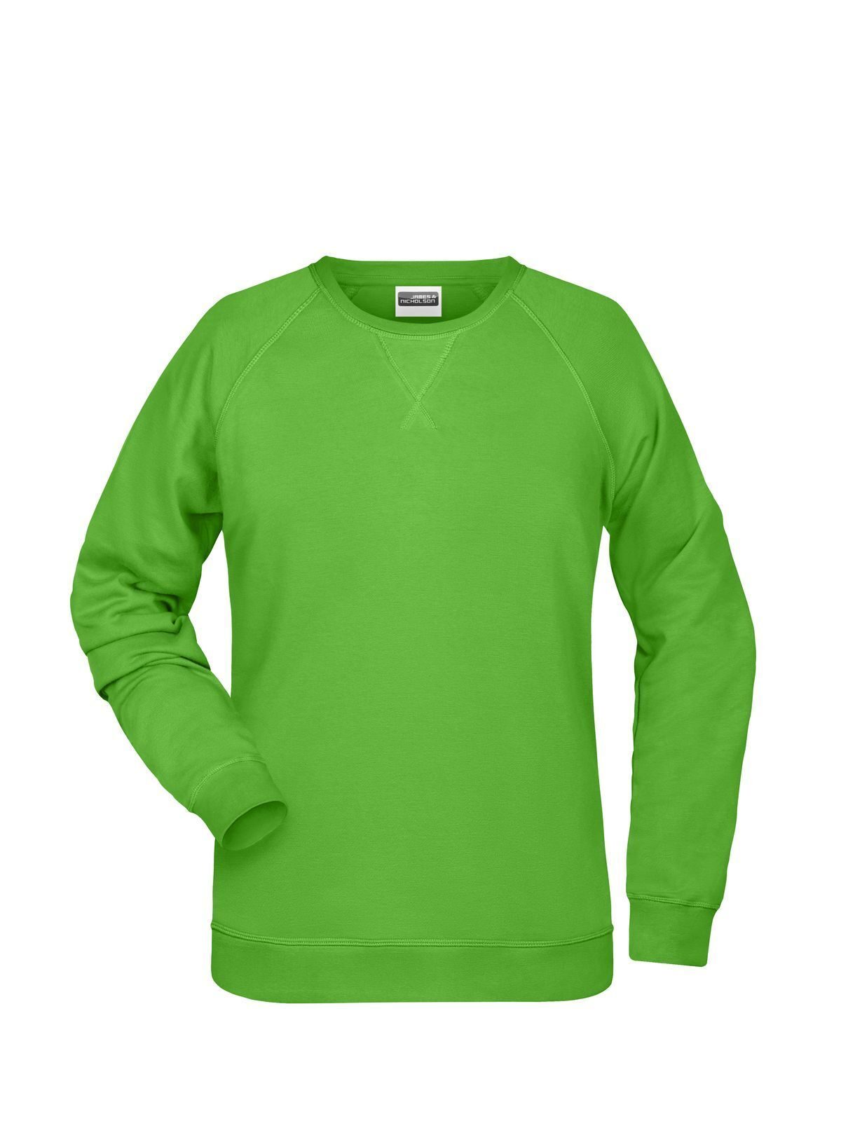 Ladies' Sweat Damen Sweatshirt / Hoodie – Daiber – Farbe lime-green – individuell veredelbar