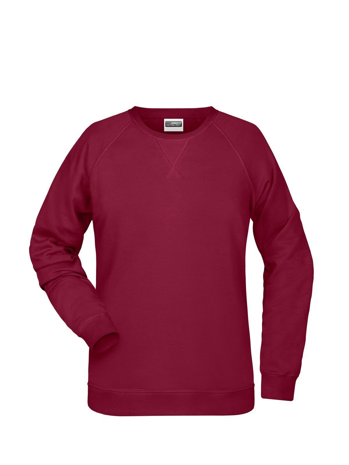 Ladies' Sweat Damen Sweatshirt / Hoodie – Daiber – Farbe Bordeaux – individuell veredelbar
